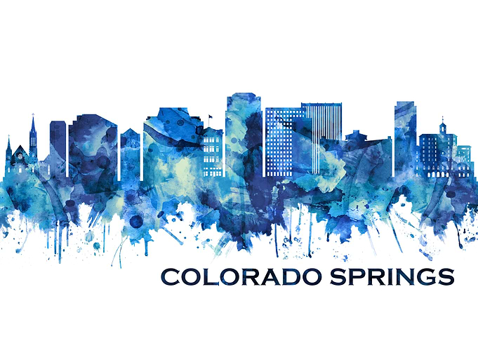 Colorado Springs Skyline