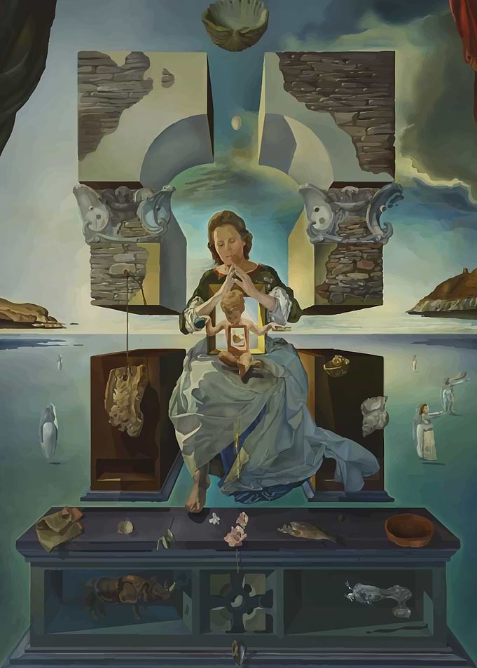 Salvador Dali Painting