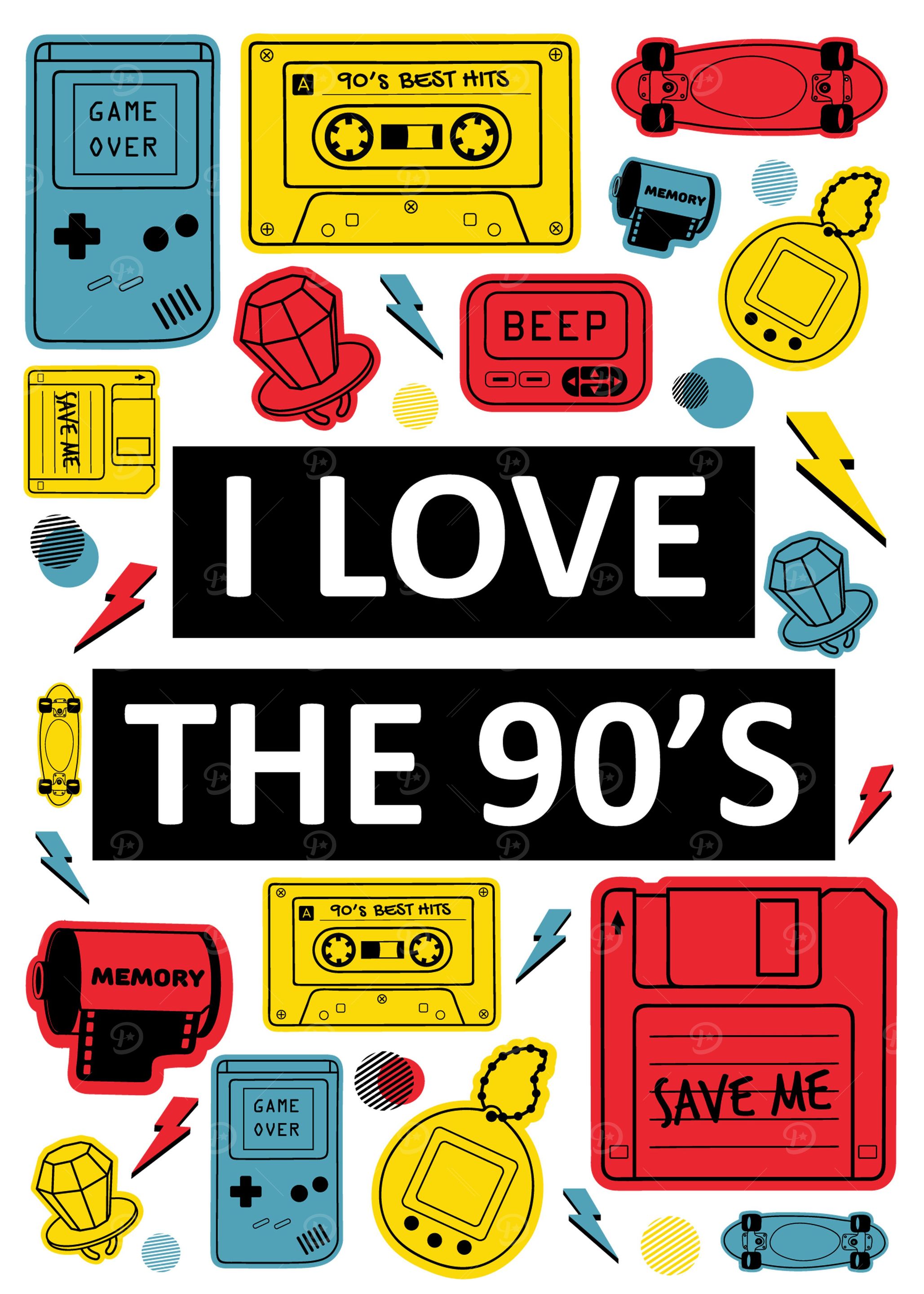 I love the 90s