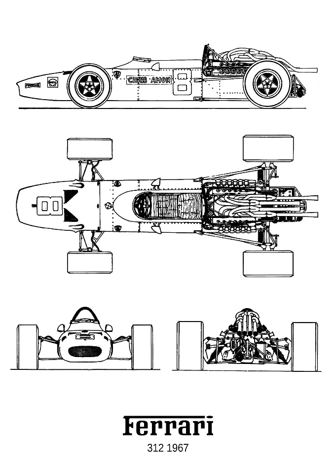 BNW Ferrari 312 1967