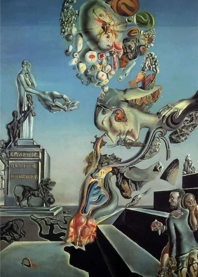 Salvador Dali Painting