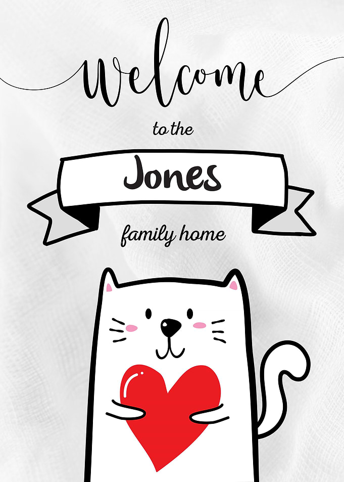 Jones Family Home Cat