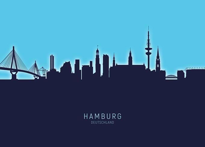 Hamburg Skyline