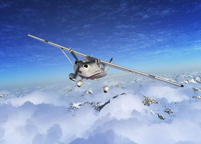 Flying Over the Mountains