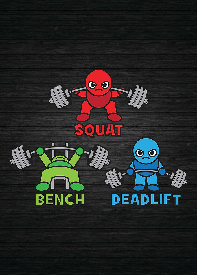 Squat Bench Press Deadlift