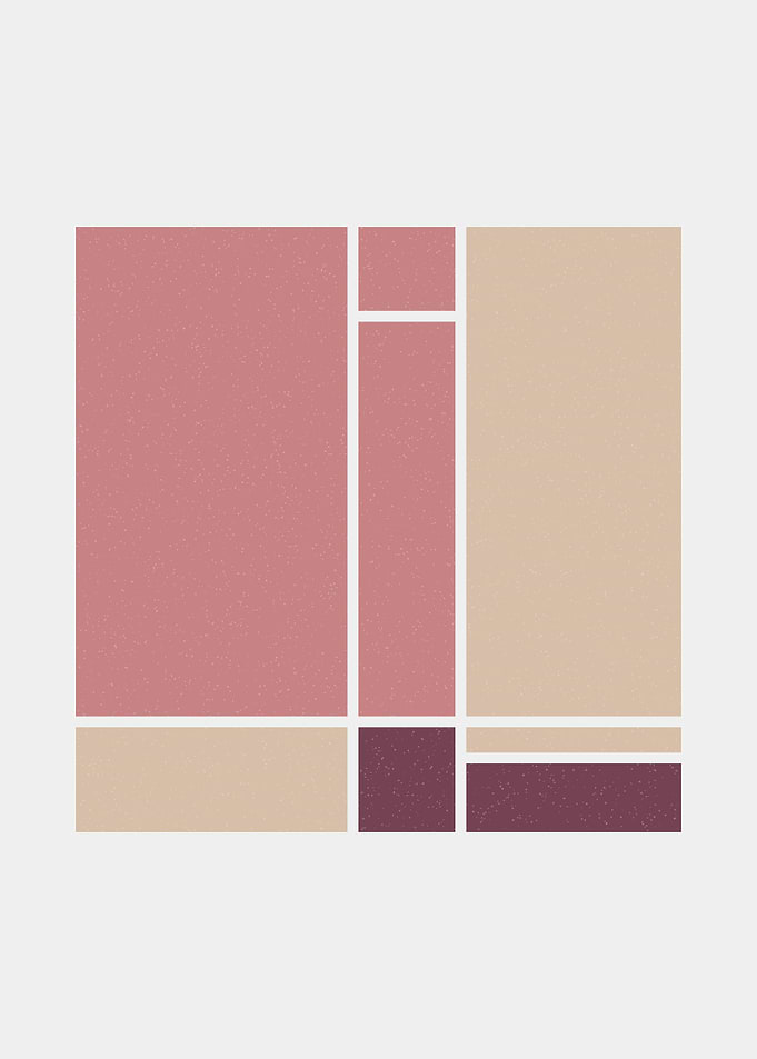 Mondrian style art