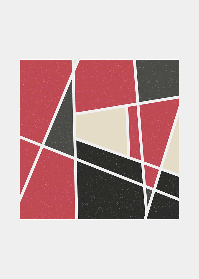 Mondrian style art