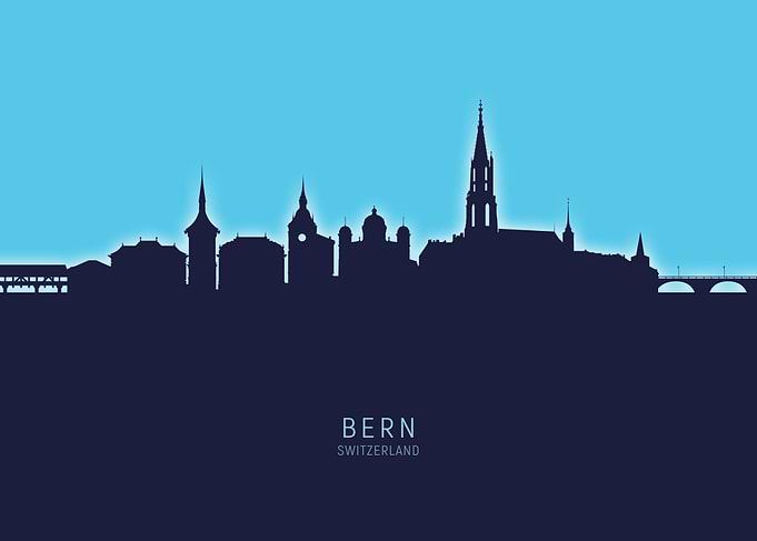 Bern Skyline Switzerland