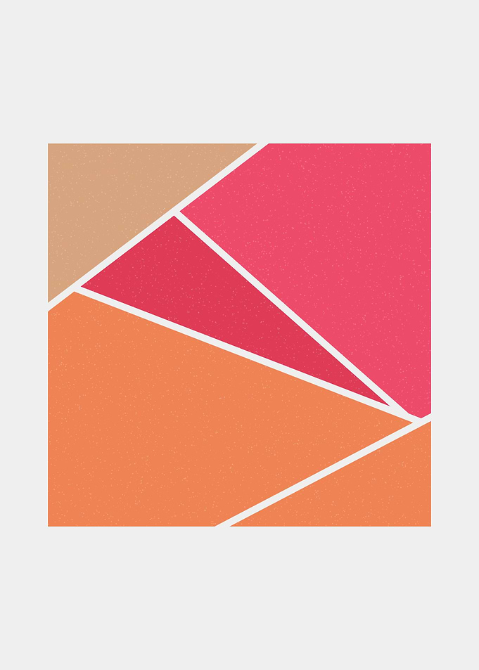 Mondrian style art
