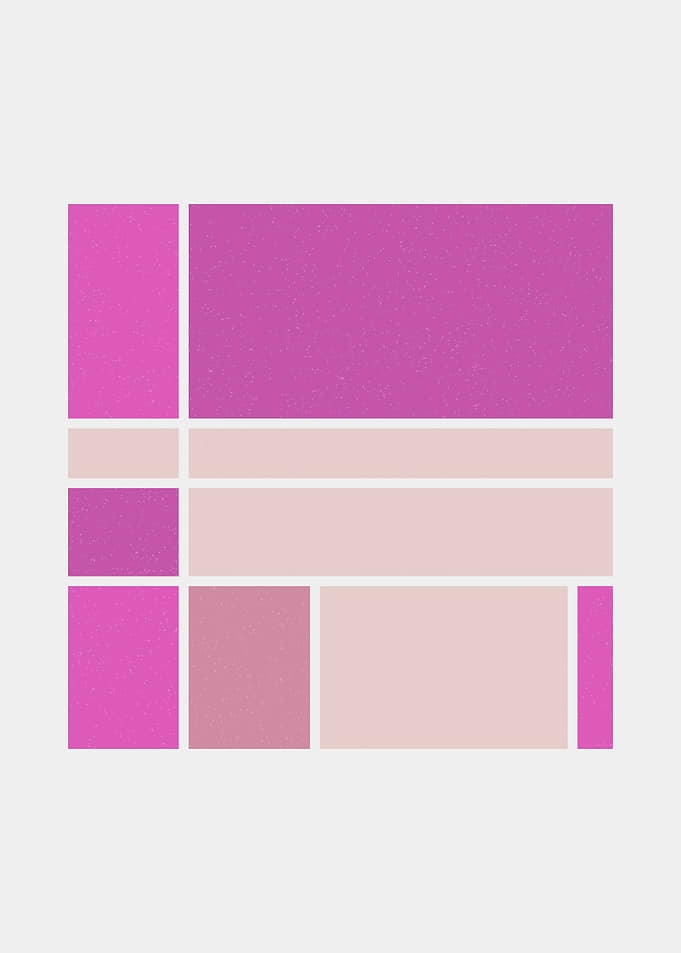 Mondrian style art