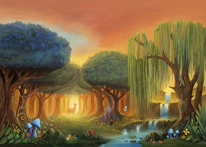 Magical forest