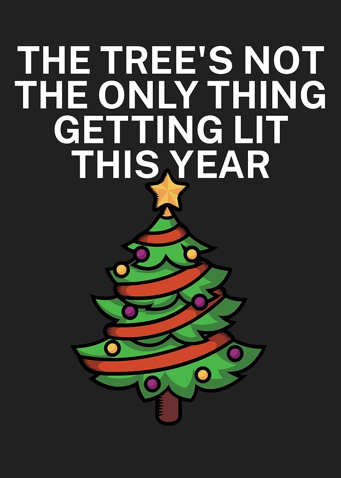 getting lit tree