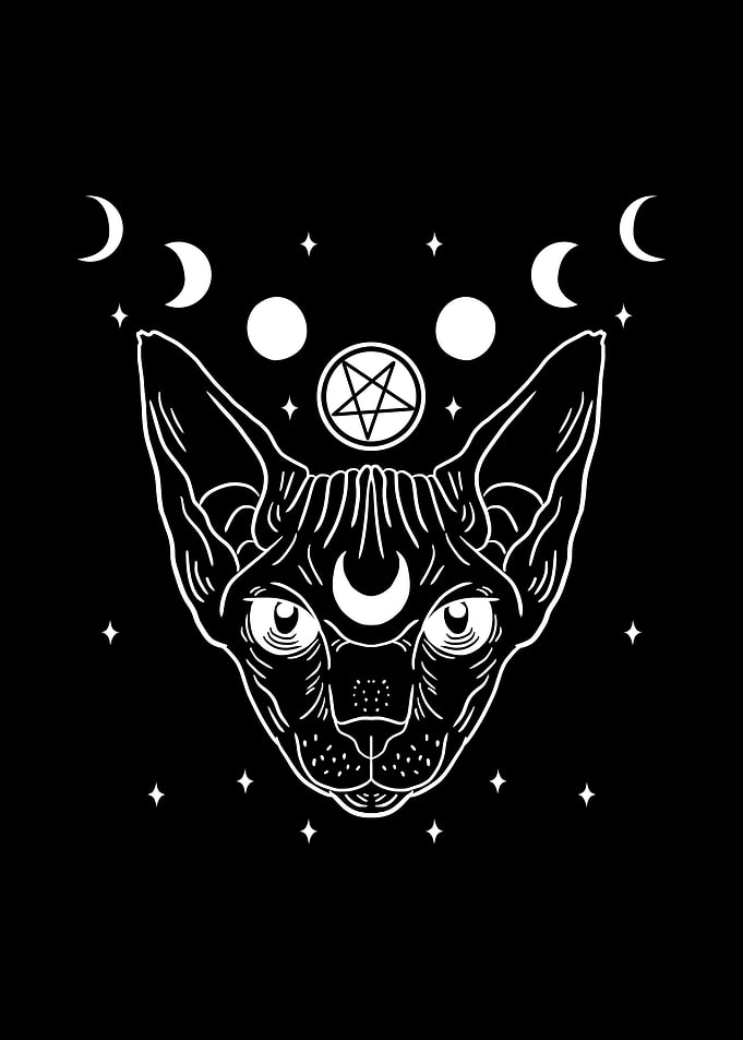 Mystical Goddess Cat Bast