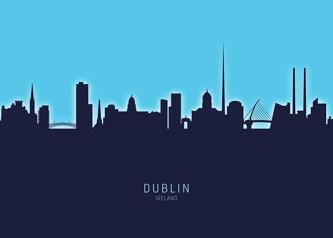 Dublin Skyline Ireland