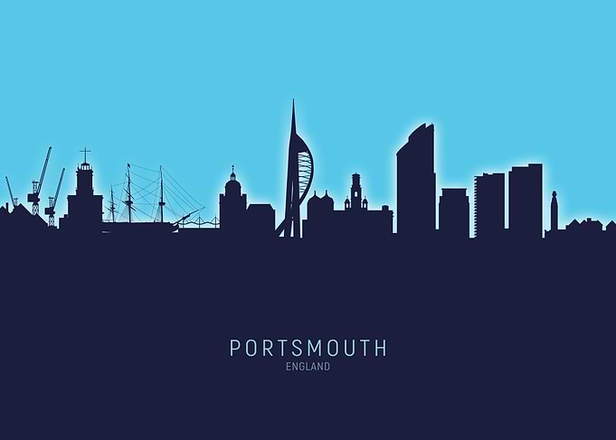Portsmouth Skyline England