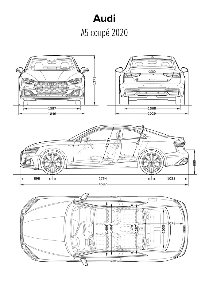 2020 Audi A5 coupe