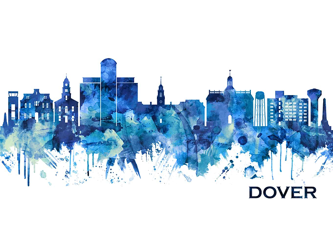 Dover Delaware Skyline