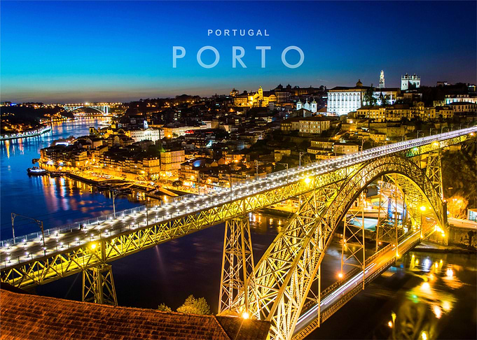 Porto night view
