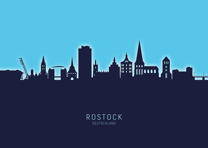 Rostock Skyline