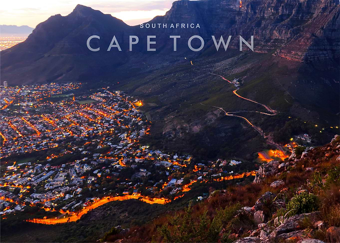 Cape Town night view