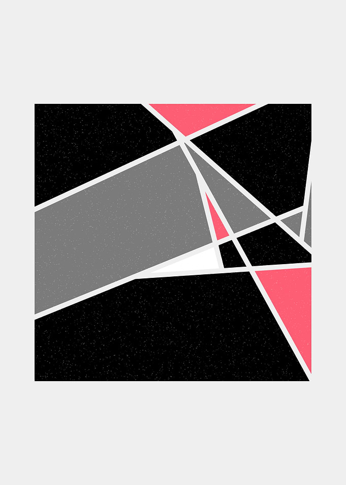 Mondrian style art