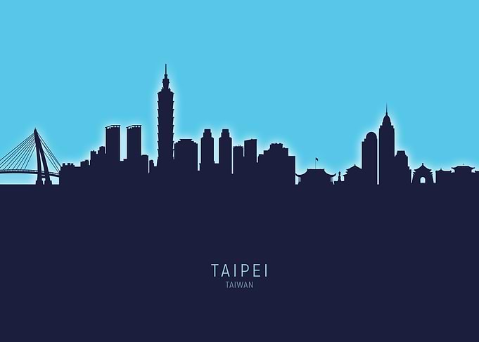 Taipei Skyline Taiwan