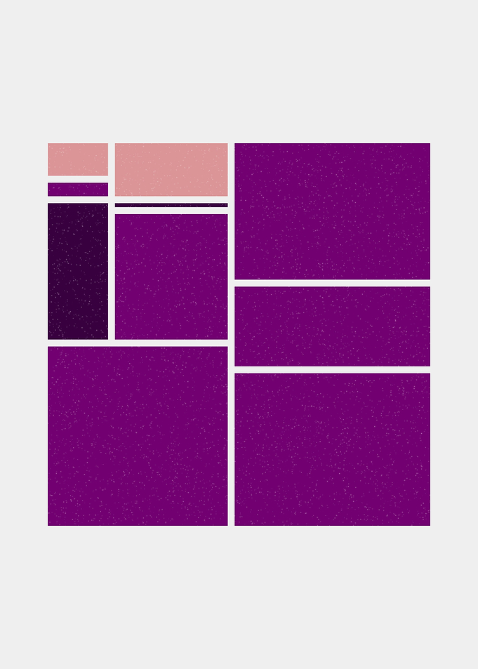 Mondrian style art