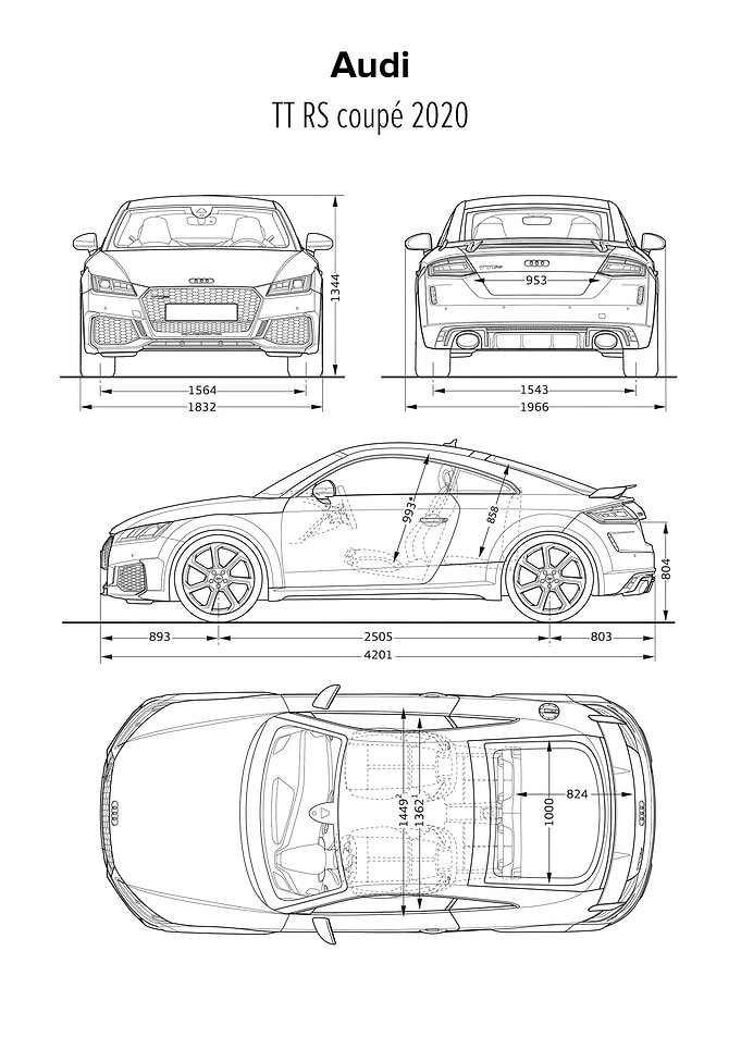 2020 Audi TT RS coupe