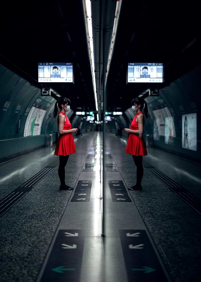 The Women in the Red Dress
