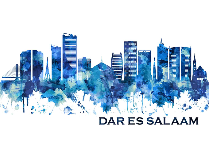Dar es Salaam Skyline