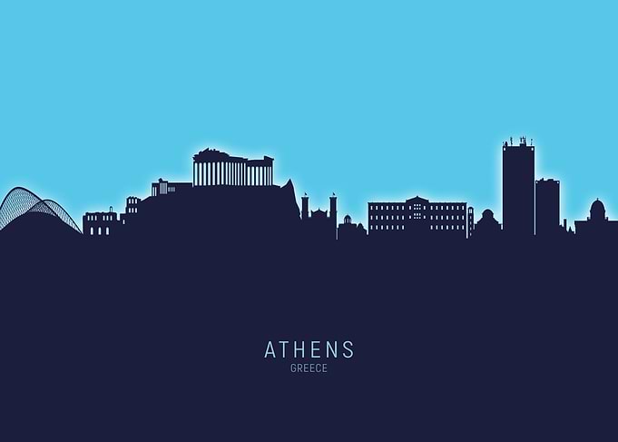 Athens Skyline Greece