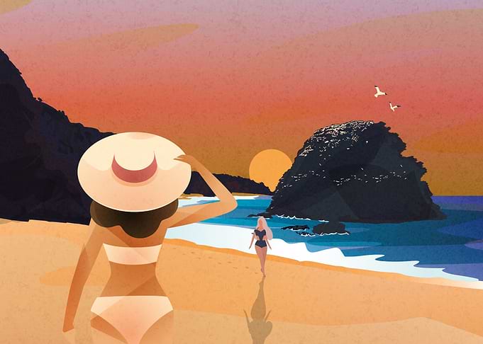 Beautiful French Beach