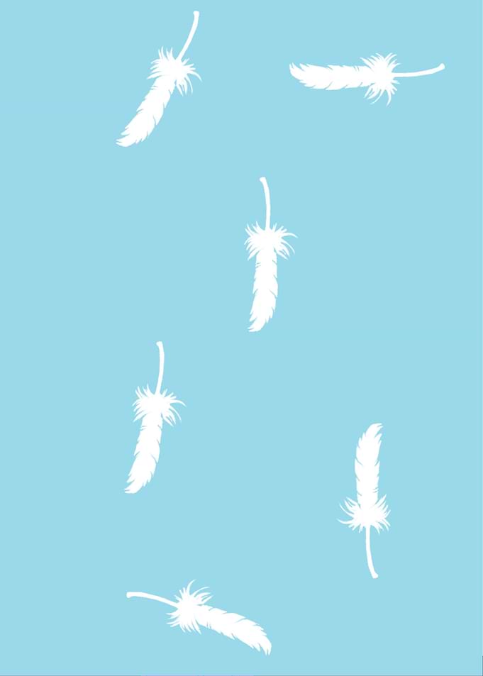 falling feathers