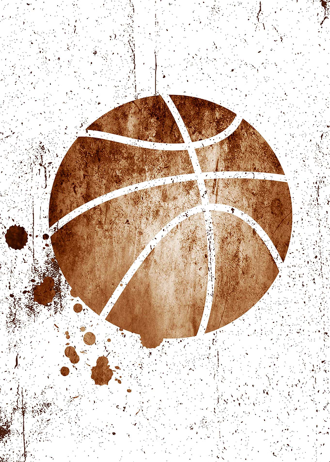 Basketball Vintage Look