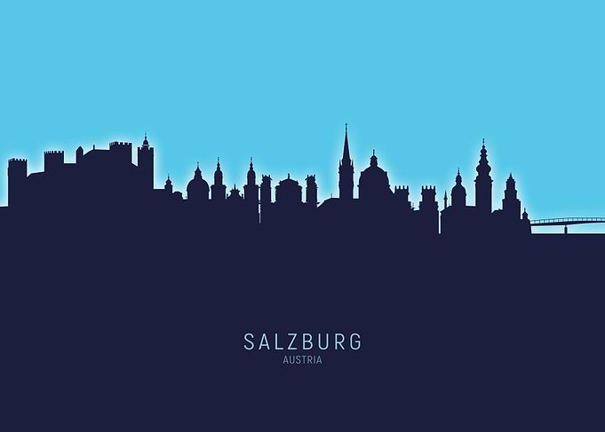 Salzburg Skyline Austria