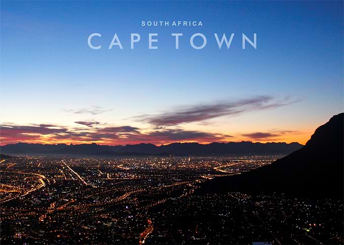 Cape Town city night