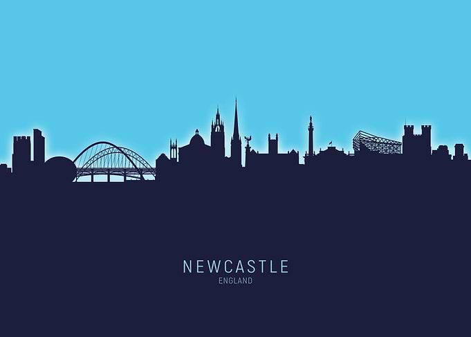 Newcastle Skyline England