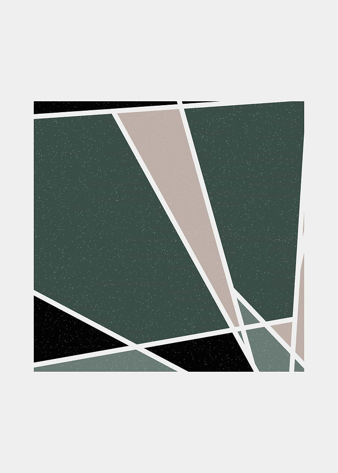 Mondrian style art
