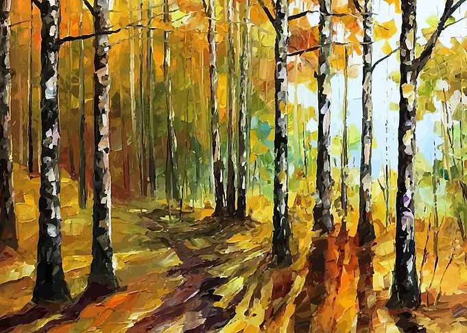 Leonid Afremov landscape