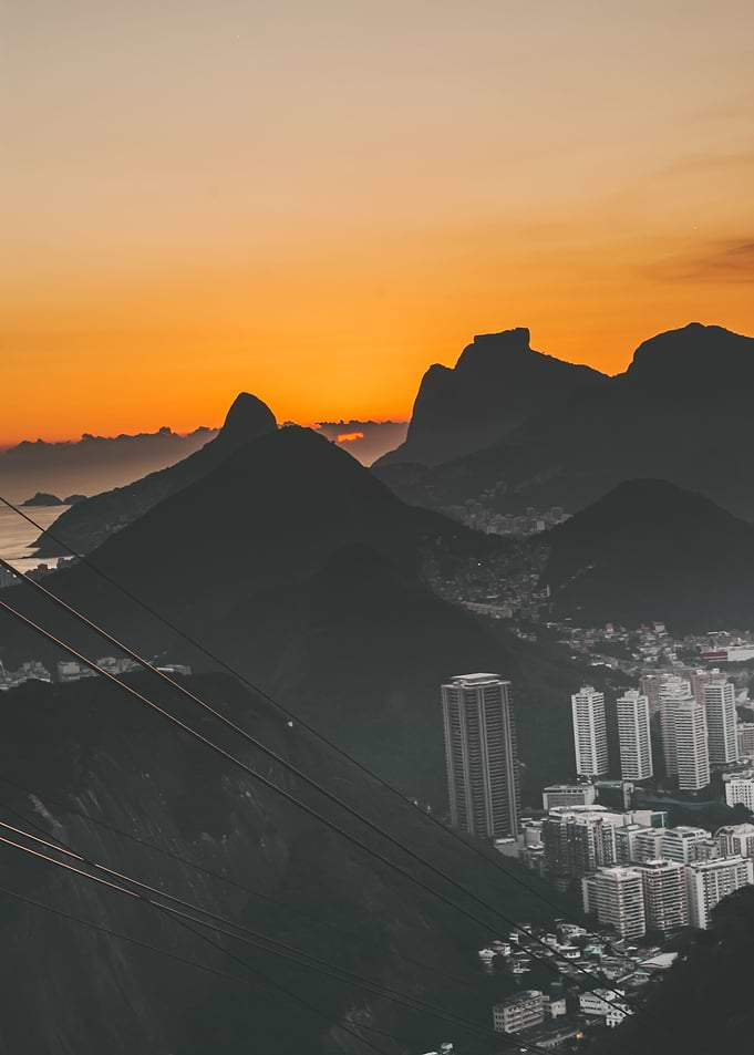 Sunrise at Rio do Janeiro