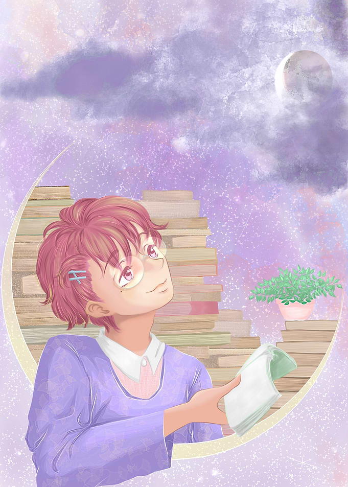 Moonlight and Books