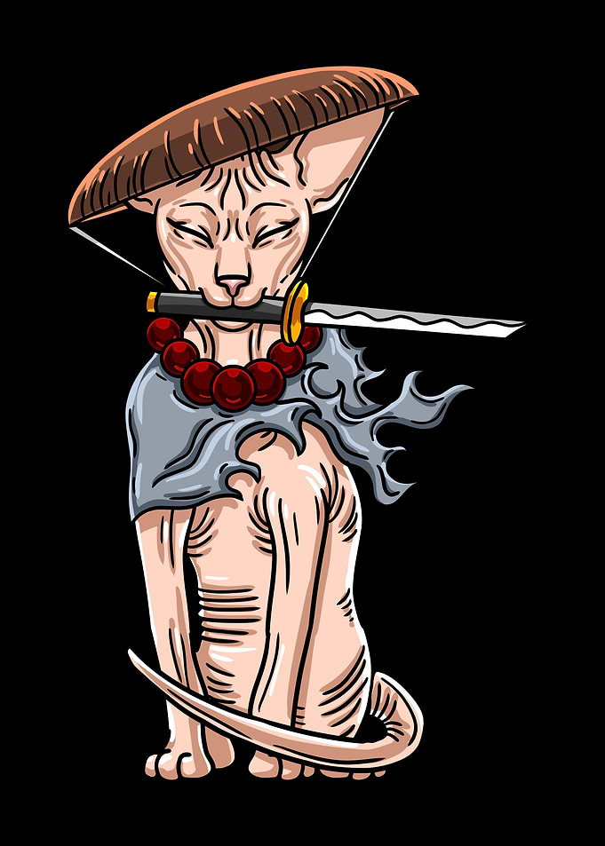 Samurai Sphynx Katana