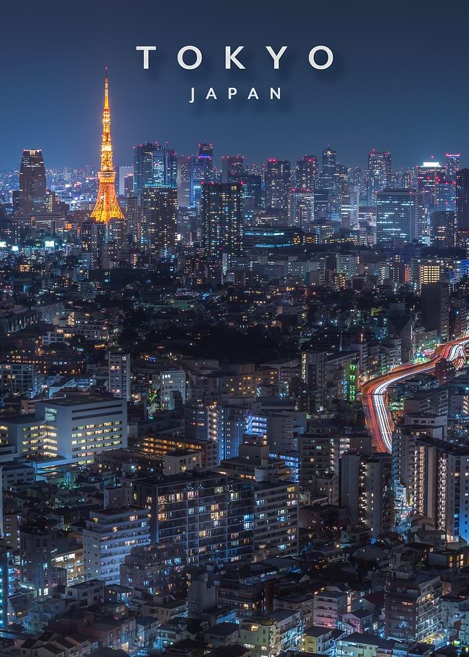 Tokyo by night