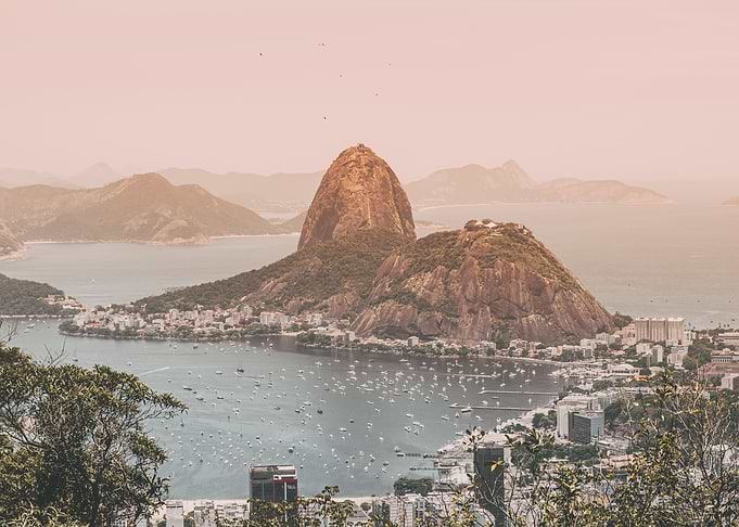 Sunrise at Rio do Janeiro