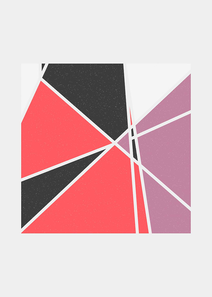 Mondrian style art