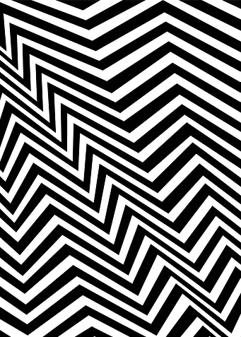 OpArt Zig Zag