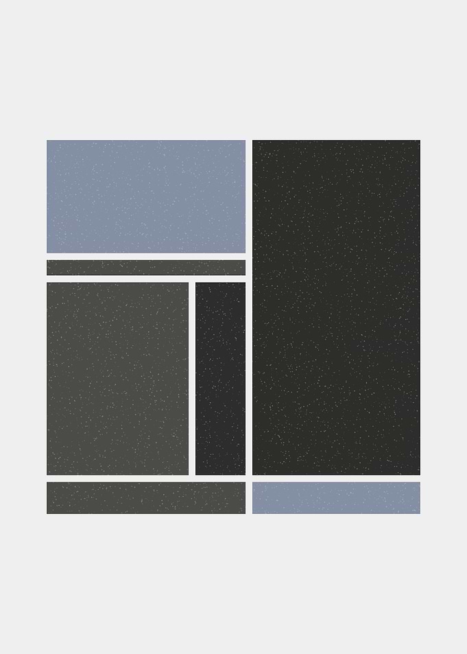 Mondrian style art