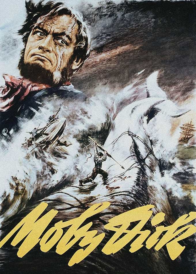 Moby Dick Movie Poster Art