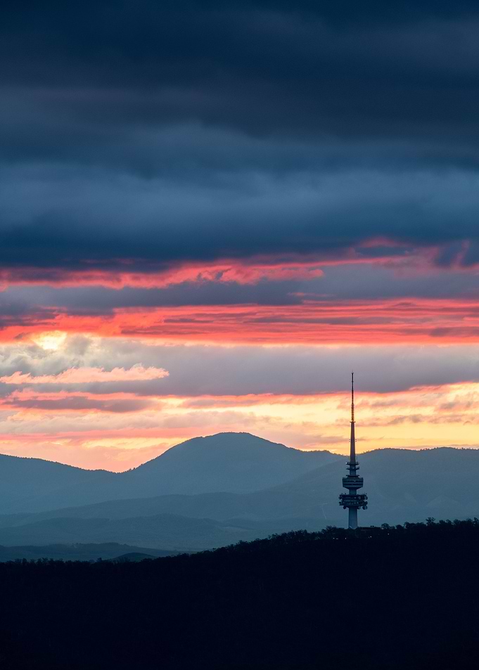 Canberra sunset