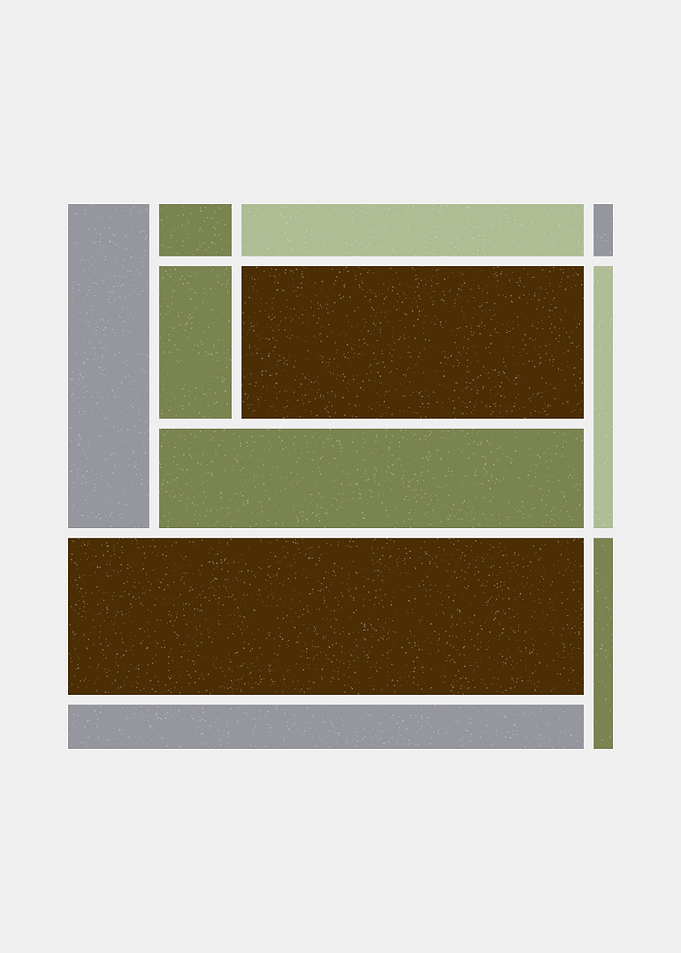 Mondrian style art